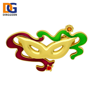 맞춤형 로고 및 모양 배지 고품질 깃발 금속 배지, 라펠 핀 - Product Image 6