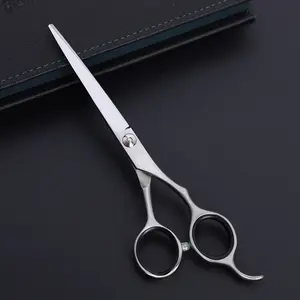 Hot selling hair scissors stainless steel hairdressing scissors shears for barber shop and home scissors matte polishing ML536