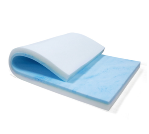 Materasso e letto King size in Memory Foam Topper in Gel naturale con impacco sottovuoto - Product Image 3
