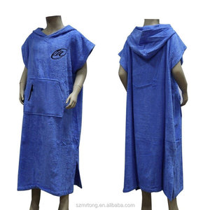 100% Spugna di Cotone Surf degli uomini stampati Personalizzati Con Cappuccio Adulto Spugna <span class=keywords><strong>Poncho</strong></span> - Product Image 4