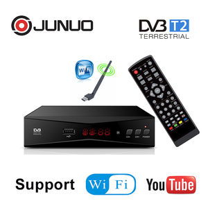 JUNUO Kỹ Thuật Số Miễn Phí Để Không Khí Thiết Lập Top Box DVB-S2 Kỹ Thuật Số Tv Box Cho Đức Thu Vệ Tinh - Product Image 3