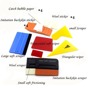 Al por mayor que envuelve las herramientas de raspador, caliente envolver coche squeegees - Product Image 3