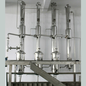 Materiale SS304/316L evaporatore a film cadente a triplo effetto di evaporazione sotto vuoto - Product Image 2