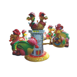 Nhạc Di Động Vui Vẻ Đi Vòng Nhỏ Đồng Xu Hoạt Động Kiddie Rides <span class=keywords><strong>Carousel</strong></span> Để Bán - Product Image 2