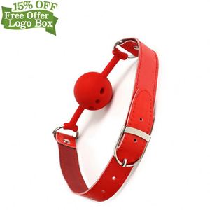 Ücretsiz özel kutu-yüksek kaliteli yetişkin seks oyunu çiftler için silikon top ağız Sm esaret Bondage Bdsm yetişkin ürünleri oyuncak - Product Image 4