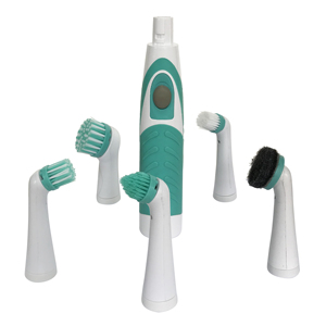 5 cabezales de cepillo intercambiables/cepillo de limpieza de cocina depurador sónico - Product Image 2