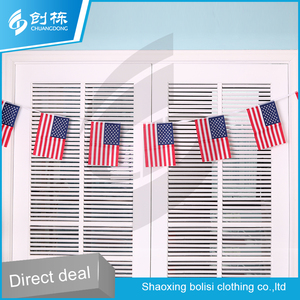 Surtidor de la fábrica china colorido bardian bunting poliéster impresa al por mayor - Product Image 6