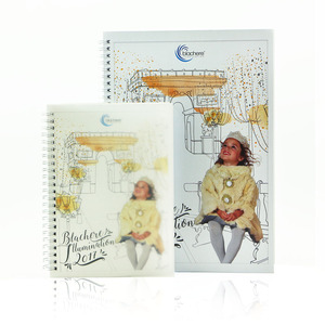 Tùy chỉnh tái chế <span class=keywords><strong>8</strong></span> vòng kế hoạch máy tính xách tay <span class=keywords><strong>a5</strong></span> da xoắn ốc máy tính xách tay 500 tờ với màu giấy trang và ngăn - Product Image 5