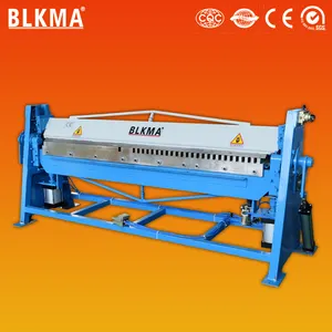 BLKMA hot sale 2.5m pneumatic flange folder bending machine crimping machine