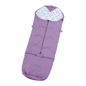 Xe Đẩy Em Bé Footmuff Polar Fleece Bé Túi Ngủ Cho Xe Đẩy