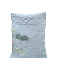 Chaussettes de jeu antidérapantes pour enfants-Coton Crew avec semelles antidérapantes et motif de lunettes de soleil, chaussettes de parc mignonnes pour garçons et filles