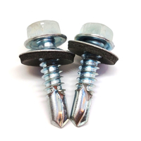 Tornillos Autoperforantes Perceuse En Métal À Tête Hexagonale Aile Auto Forage Vis Avec Rondelle