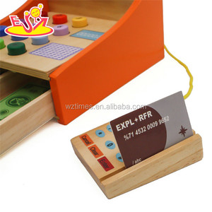 Nueva moda bebé de madera <span class=keywords><strong>caja</strong></span> <span class=keywords><strong>registradora</strong></span> de juguete interesante niños de madera <span class=keywords><strong>caja</strong></span> <span class=keywords><strong>registradora</strong></span> para al por mayor W10A063 - Product Image 3
