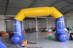 Grande voûte gonflable de pied de <span class=keywords><strong>portique</strong></span> amovible autoportant de bannière à vendre, <span class=keywords><strong>arche</strong></span> gonflable hermétique - Product Image 2