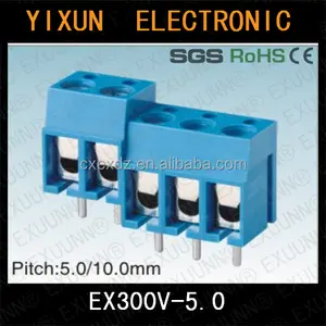 Exun bloco terminal de parafuso pcb E-XUN exuunn