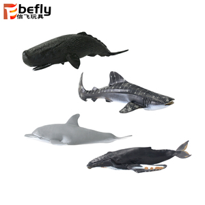 Cadeau d'aquarium modèle d'animal de l'océan profond requin jouet en plastique - Product Image 3