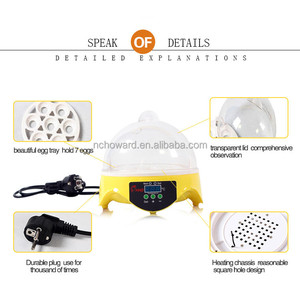 HHD caja nido templado de pollo para incubar YZ9-7 huevo con regulador de temperatura digital - Product Image 3