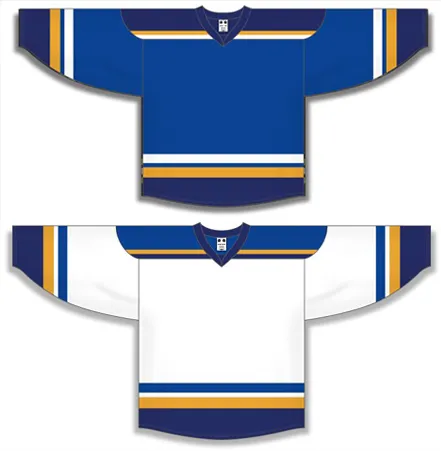 blue Custom Sublimated Ice Hockey Jersey for Hockey Sporting