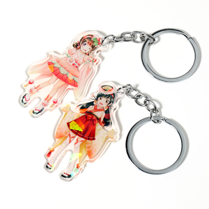 <span class=keywords><strong>Vograce</strong></span> de hacer su propio diseño personalizado acrílico holográfica llavero - Product Image 1