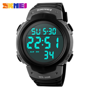 Montres de sport haut de gamme <span class=keywords><strong>SKMEI</strong></span> <span class=keywords><strong>1068</strong></span> 3ATM étanches, vente flash, alarme, montres <span class=keywords><strong>Skmei</strong></span> de haute qualité, montres de plongée - Product Image 5
