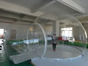 Outdoor Romantis Wisata PVC 360 Derajat Kamar Inflatable Gelembung