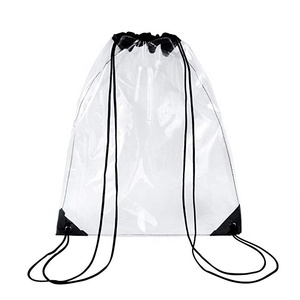 <span class=keywords><strong>Sac</strong></span> à <span class=keywords><strong>dos</strong></span> en PVC Transparent et étanche, pour le Shopping, vente en gros, à cordon, tendance - Product Image 5