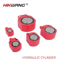 Cric hydraulique micro compact 20t, cylindre hydraulique à 3 étages