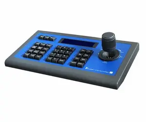 Blue LCD display 5 PIN pressing line port 3D Joystick visca Keyboard Controller Video Conference Camera System (SK-CV03)