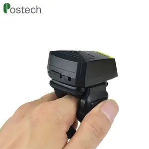 Qr kode Cincin Jari 2D Bluetooth Barcode Scanner Untuk Android & IOS Smartphone Nirkabel Mini Laptop