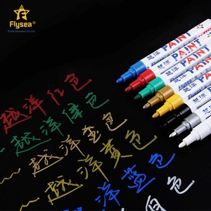 Marqueurs permanents blancs de 15 mm, marqueurs à la <span class=keywords><strong>craie</strong></span> blanche pour diverses surfaces - Product Image 4