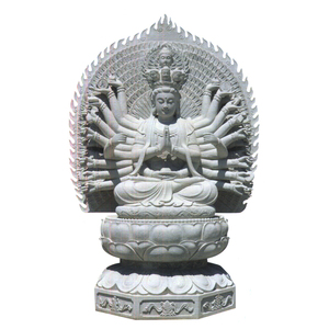 Taille personnalisée Jardin Extérieur Pierre Sculpté Grand <span class=keywords><strong>Mille</strong></span> Mains Guanyin Statue Et Kuan Yin Bouddha À Vendre - Product Image 4