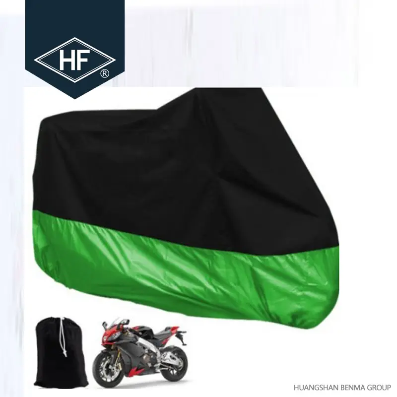 Outdoor Polyester with PU coating Waterproof Motorcycle Cover