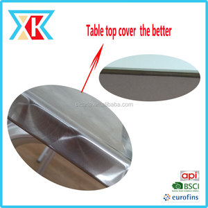 DIA70CM ronda superior de acero inoxidable Mesa Bistro con Base de aluminio - Product Image 2