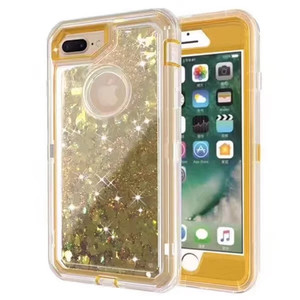 3 in 1 <span class=keywords><strong>trasparente</strong></span> antiurto liquido cassa del telefono delle cellule per il <span class=keywords><strong>iphone</strong></span> <span class=keywords><strong>6</strong></span> brillante glitter cassa sabbie mobili per il <span class=keywords><strong>iphone</strong></span> <span class=keywords><strong>6</strong></span> <span class=keywords><strong>plus</strong></span> con clip - Product Image 4
