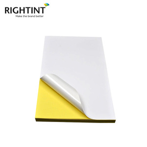 Cast Coated Sticker <strong>Paper</strong> 80gsm Acrylic Hot Melt <strong>Masking</strong> No Printing Water Activated Single Sided Freon-proof - Product Image 5