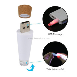 USB Rechargeable LED Cork <strong>Light</strong> <strong>for</strong> Wine <strong>Bottle</strong> Colorful Holiday Lighting <strong>for</strong> Christmas Factory Price Christmas Product - Product Image 4