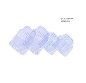 Uso universale trasparente materiale pvc tappetino auto universale 4 pcs sereno auto stuoia