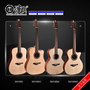 Guitarra acústica de pícea sólida, Dreadnougth Cutaway, 40 pulgadas/41 pulgadas - Product Image 3