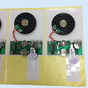 Lập trình âm thanh ghi âm mô-đun DIY âm nhạc ghi âm giọng nói Mô-đun <span class=keywords><strong>Chip</strong></span> với loa cho cá nhân lời chào thẻ - Product Image 2
