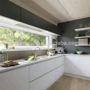 Moderno australiano <span class=keywords><strong>2</strong></span> <span class=keywords><strong>pac</strong></span> di rivestimento porte per shaker di alta qualità laccate bianche lucide - Product Image 3