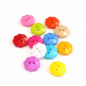 Quần Áo Trẻ Em Mũ Trang Trí Màu Kẹo Hoa Nhựa Tùy Chỉnh Nút Dễ Dàng - Product Image 1