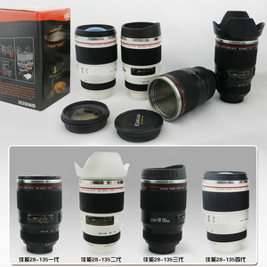 Caniam 24-105mm lente de la cámara de café taza 5th <span class=keywords><strong>con</strong></span> la cerradura y la cubierta de acero inoxidable interior taza - Product Image 2