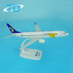 เครื่องบินจำลอง MIAT มอนโกเลียแอร์ไลน์ ขนาด 1:<span class=keywords><strong>200</strong></span> รุ่น <span class=keywords><strong>B737</strong></span>-800 ทำด้วยมือ ปรับแต่งได้ วัสดุพลาสติก ของที่ระลึกสะสม - Product Image 2