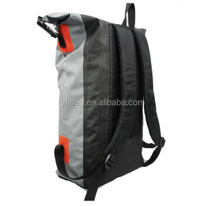 Sac à dos unisexe en bâche imperméable 40L Sac sec pliable Doublure en coton PVC Poignée durable Logo Caractère Motif Voyage en plein air - Product Image 3