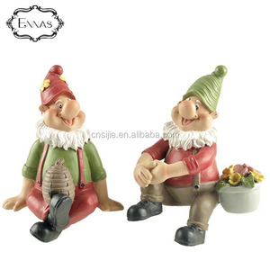 Personnalisé Résine En <span class=keywords><strong>Gros</strong></span> Drôle Nains de Jardin Statues pour La Décoration - Product Image 1