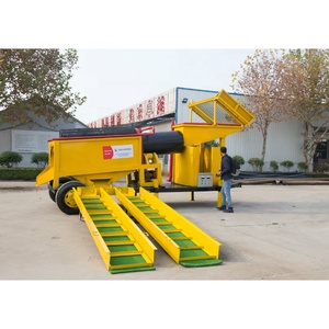 छोटे से सोने Trommel खनन उपकरण मिनी सोने धोने मशीनरी - Product Image 3