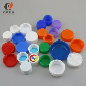 Capuchon de bouteille en plastique personnalisé, pour eau, soda, jus, lait, vis en plastique, pièces