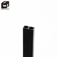탄소 섬유 사각 튜브 40mm 60mm 3K 능 직물 매트/광택 직사각형 탄소 섬유 튜브