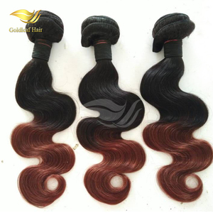 100% Bó Tóc Brazil 1b 27 #, 1b 30 #, 1b 33 #, 1b 613 Tóc Nhuộm Màu Gợn Sóng Cơ Thể Có Miếng Dán - Product Image 2