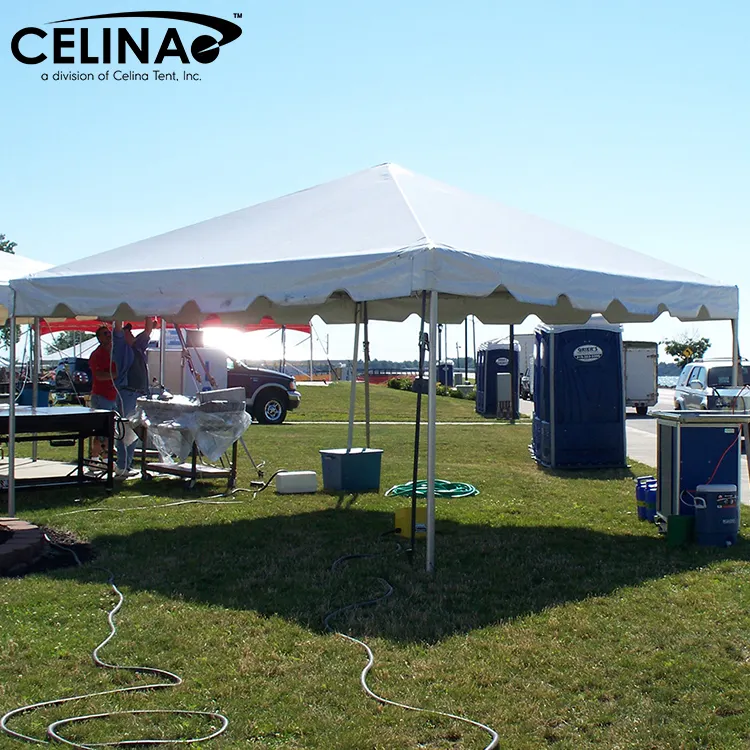 Celina تخصيص خيمة حفلات للأحداث الألومنيوم في الهواء الطلق خيمة عامود 15 ft x 15 ft (4.5 m x 4.5 m)